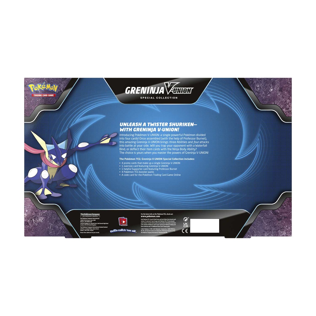Hộp bài Pokemon TCG - Greninja V - Union Special Collection