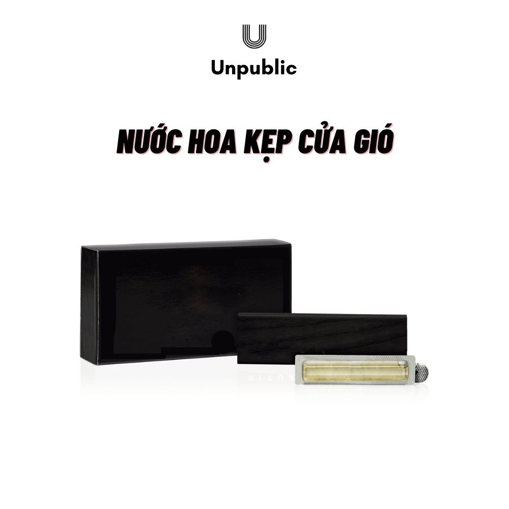 Nước Hoa Ô Tô Kẹp Cửa Gió Khử Mùi Xe Hơi Chính Hãng Nhập Khẩu - Unpublic
