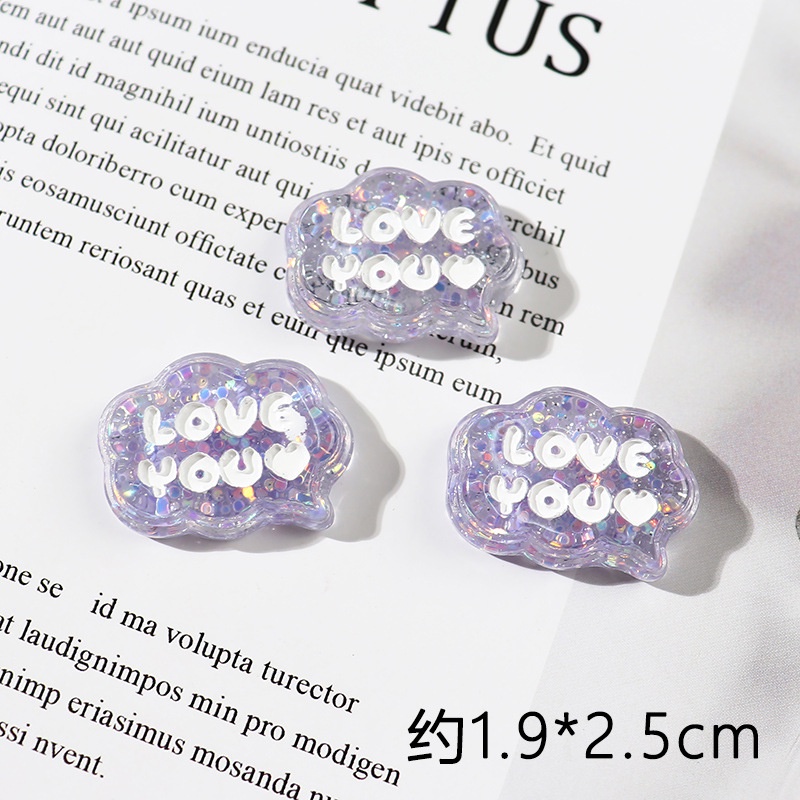 Resin phụ kiện dép Crocs charm DIY khóa giày crocs jibbitz Nhựa trang sức Phụ kiện trang trí giày crocs nút trang trí điện thoại di động Nắp đậy / Khung ảnh / Cốc nước / Túi Nguyên liệu làm phụ kiện handmade sáng tạo