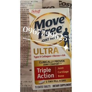 [Hàng Mỹ ]Viên uống Move Free Joint Health ULTRA type ll