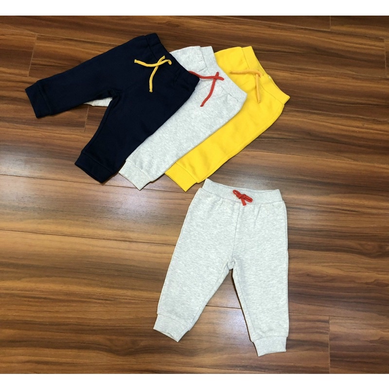 Quần dài Jogger nỉ bông Geejey hàng VNXK dư xịn cho bé trai bé gái