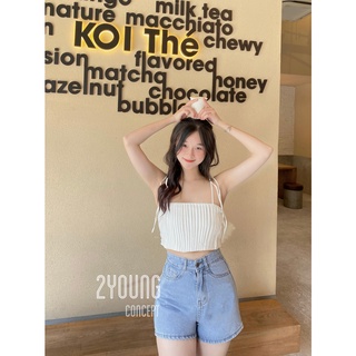 Quần short jeans ngố [2YOUNG] Q680 (ảnh thật)
