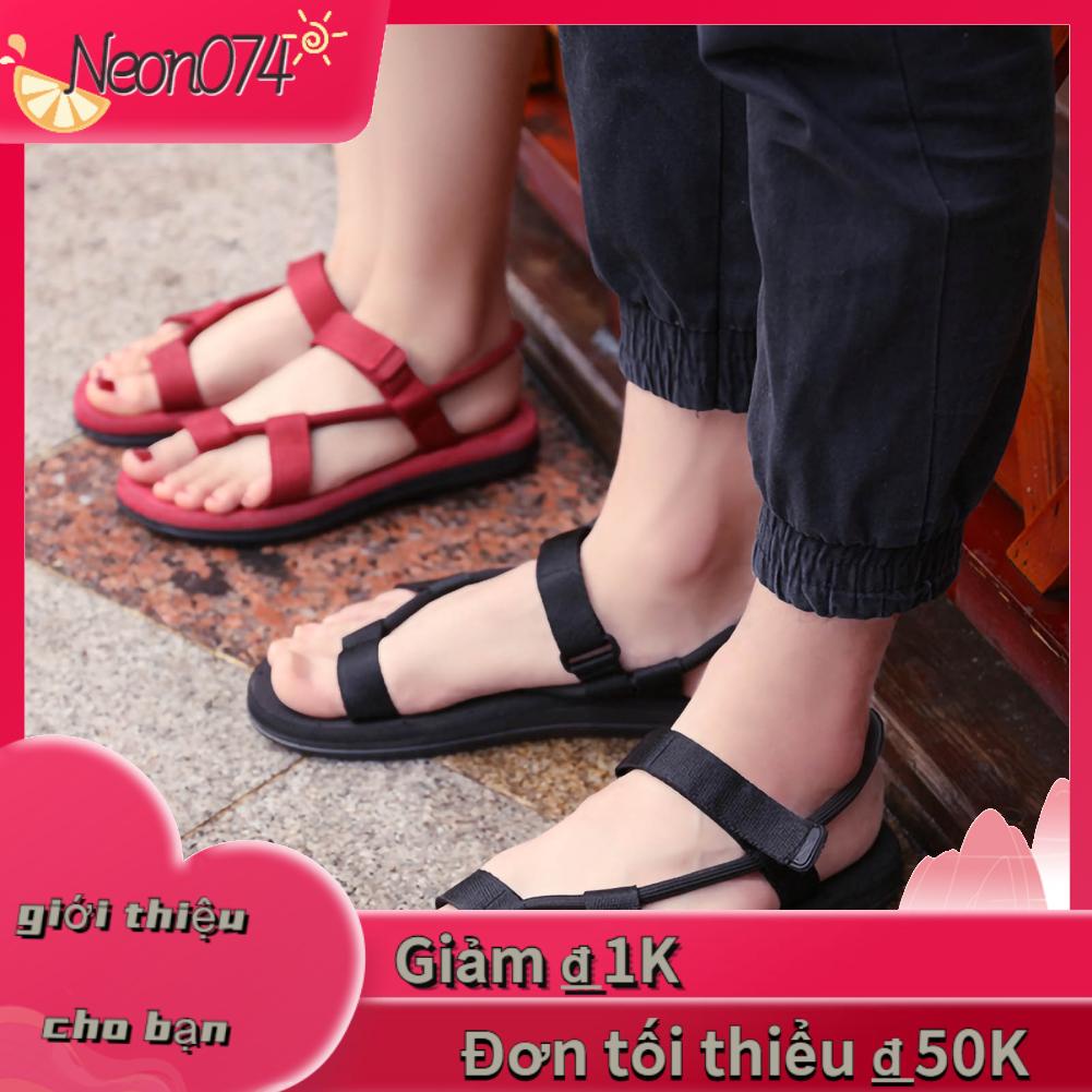 dép xăng đan có điều chỉnh chống trượt chống mài mòn có quai đeo cho nam nữ