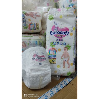 (tặng balo kute trị giá 160k) combo M/L/xl/xxl 150 miếng tả quần eurosoft