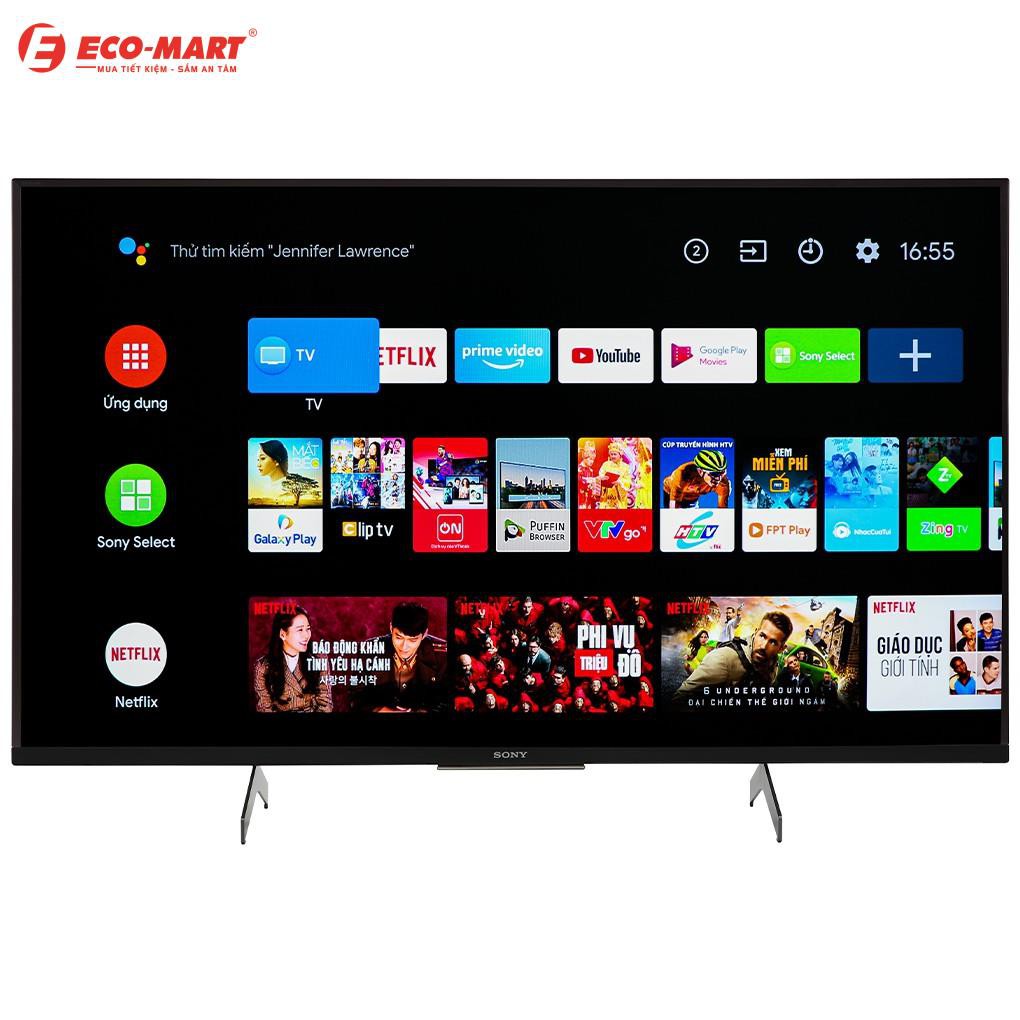 Tivi SONY 49 inch 4K Smart Tivi (đen) KD-49X8500H