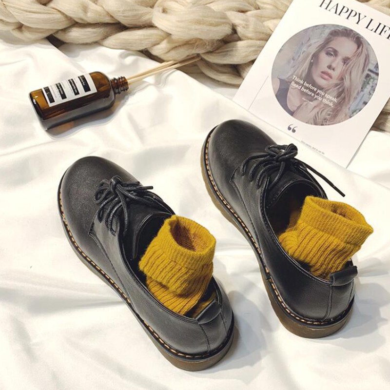 ulzzang (Sẵn + clip thật) Giày Oxford MS608 | BigBuy360 - bigbuy360.vn