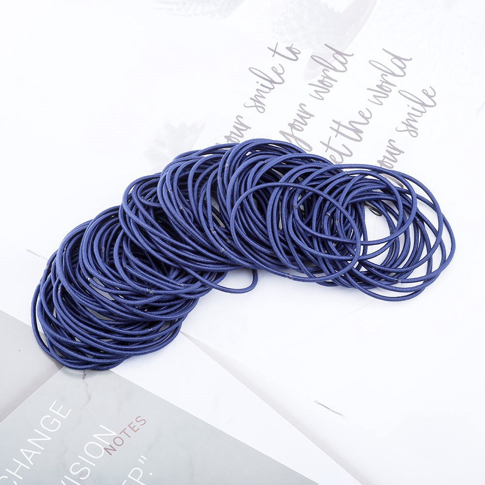Combo 100 Chun buộc tóc ♥️FREESHIP♥️ Chun buộc tóc vải, dây chun buộc tóc hàn quốc