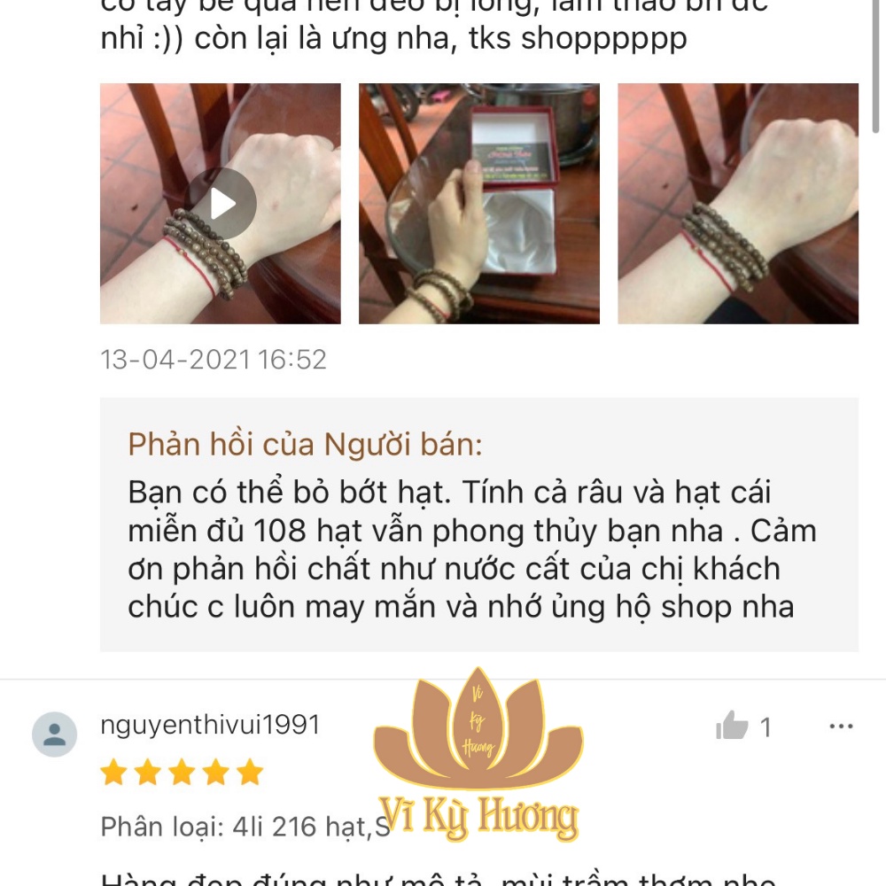 Vòng Tay Trầm Hương 216 Hạt Trầm Tốc Việt - Hạt Trầm Hương Tự Nhiên Hàng Núi Rừng Quảng Nam  Size 4mm Vĩ Kỳ Hương | BigBuy360 - bigbuy360.vn