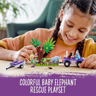 Lego chính hãng 41421 - giải cứu voi con lego friends baby elephant jungle - ảnh sản phẩm 4