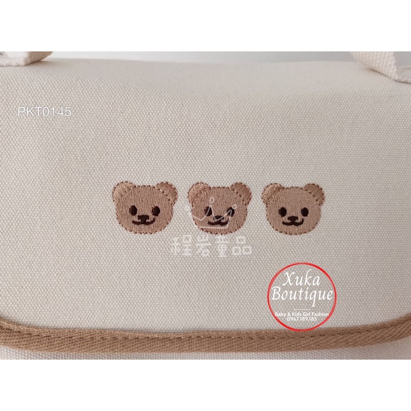 Túi Giữ Nhiệt Gấu Hàn Chuyên Ủ Bình Sữa Cho Bé