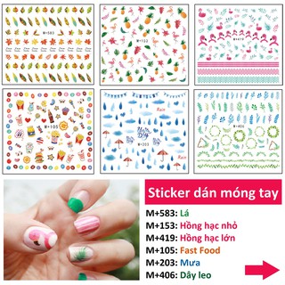 Sticker dán móng tay - Nail Sticker