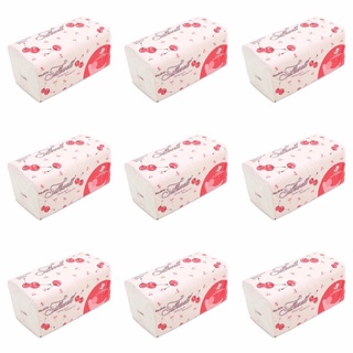 Combo 8 gói giấy rút lụa Silkwell 2 lớp cao cấp