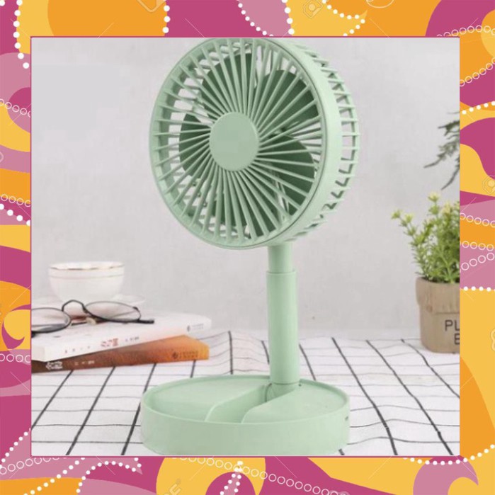🌥️cam đoan tam mon🌥️Quạt Mini nhằm Bàn Pin Sạc Tích điện để gấp gọn lại cổng tiếp nối USB tín đồ A9, siêu ti...