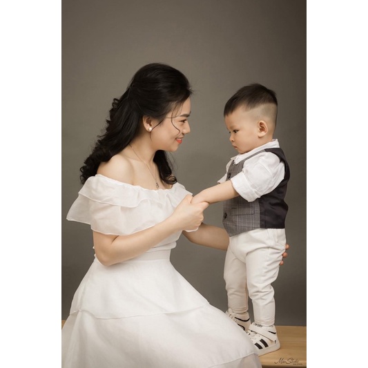 Áo gile cho bé trai ib tư vấn size