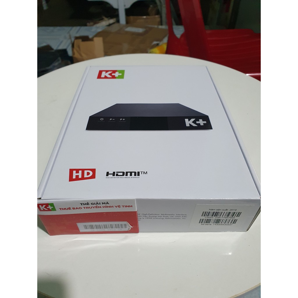 Đầu thu K+ HD mẫu mới nhất
