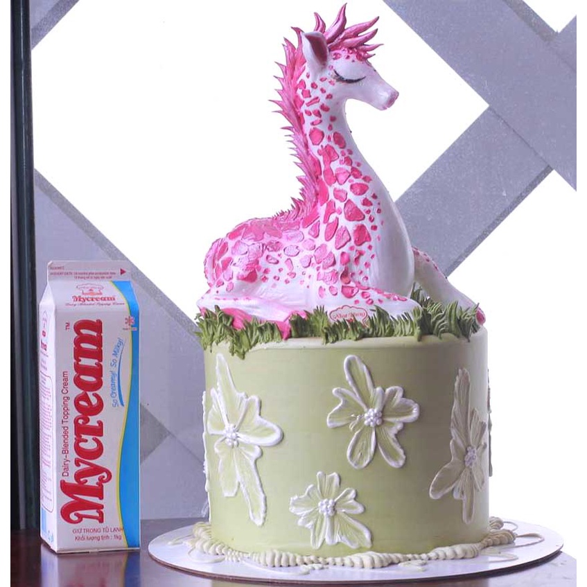 Kem Trang Trí Bánh Kem MyCream Trắng 1kg