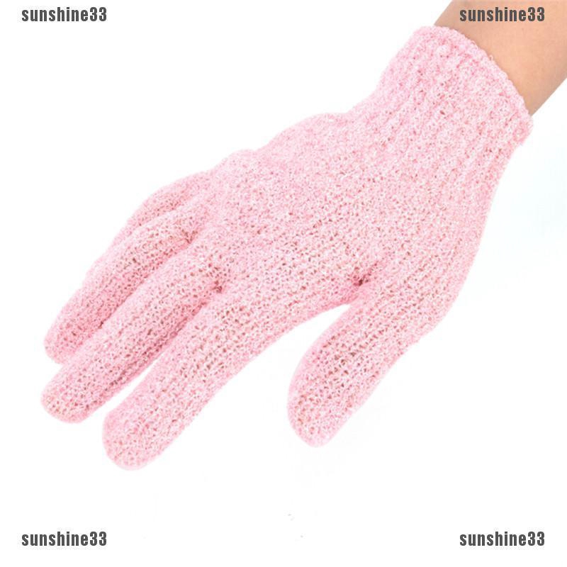 Set 5 Đôi Găng tay đi tắm Bằng Xơ Mướp Giúp Mát Xa Và Tẩy Tế Bào Chết