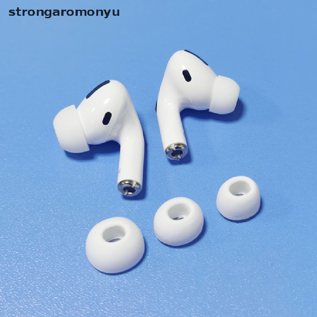 【YU】 1 pair Replacement Ear Tips for Apple Airpods Pro; Memory Foam Tips Airpod Pro .