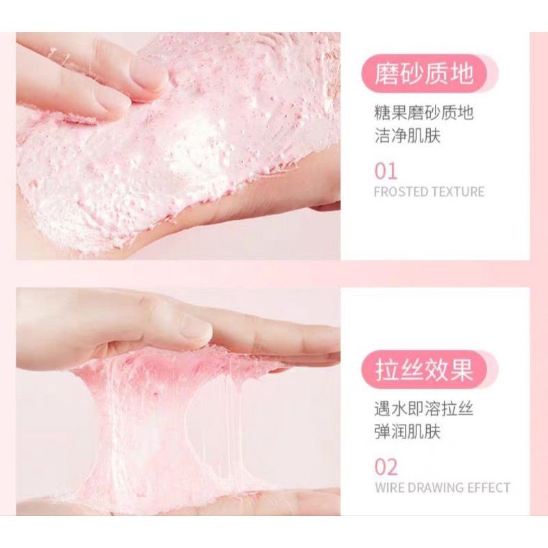 KẸO MUỐI TẮM ĐÀO TẨY TẾ BÀO CHẾT TOÀN THÂN IMAGES