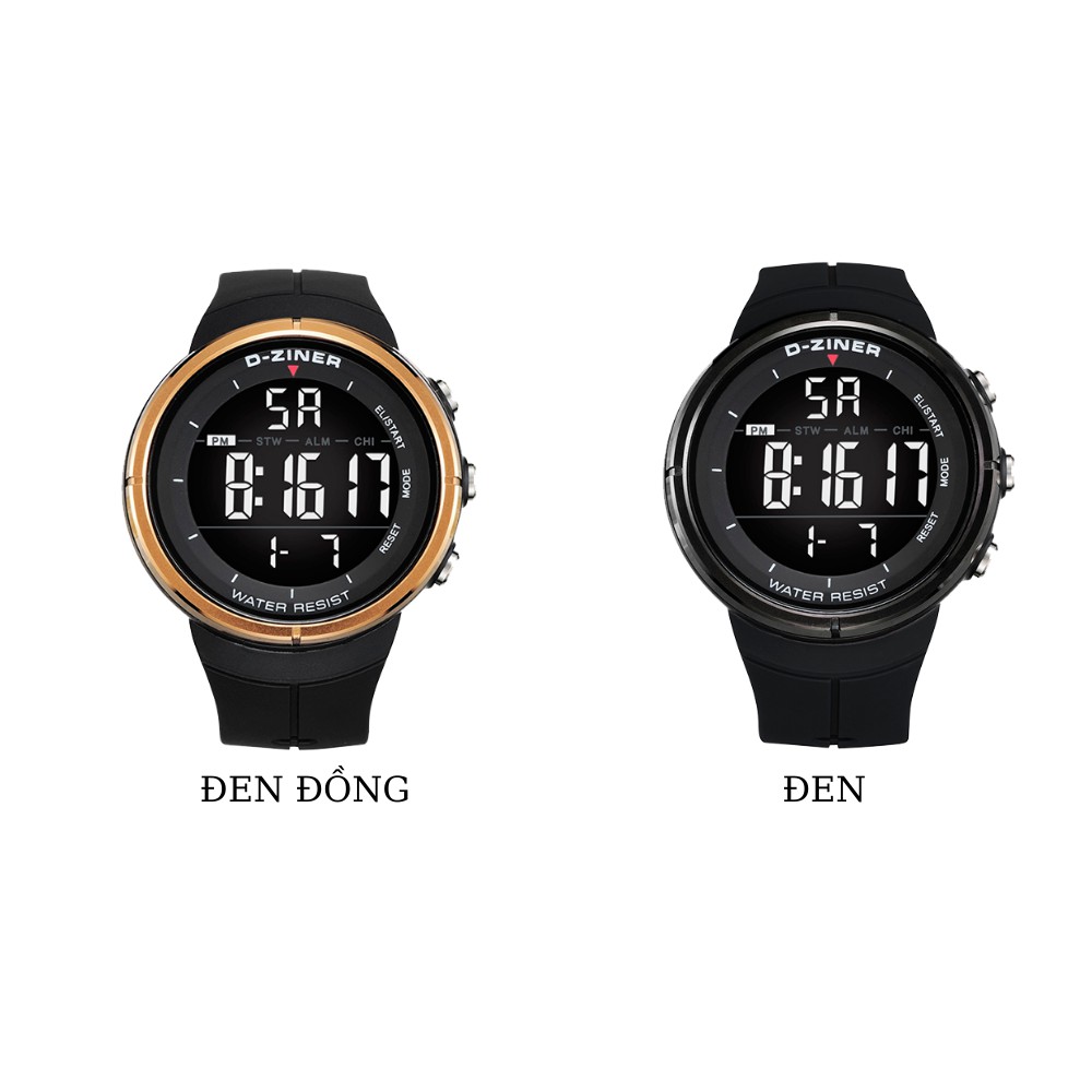 Đồng hồ nam điện tử thể thao chính hãng cao cấp D-ZINER 8163 chống nước 30M full box | BigBuy360 - bigbuy360.vn
