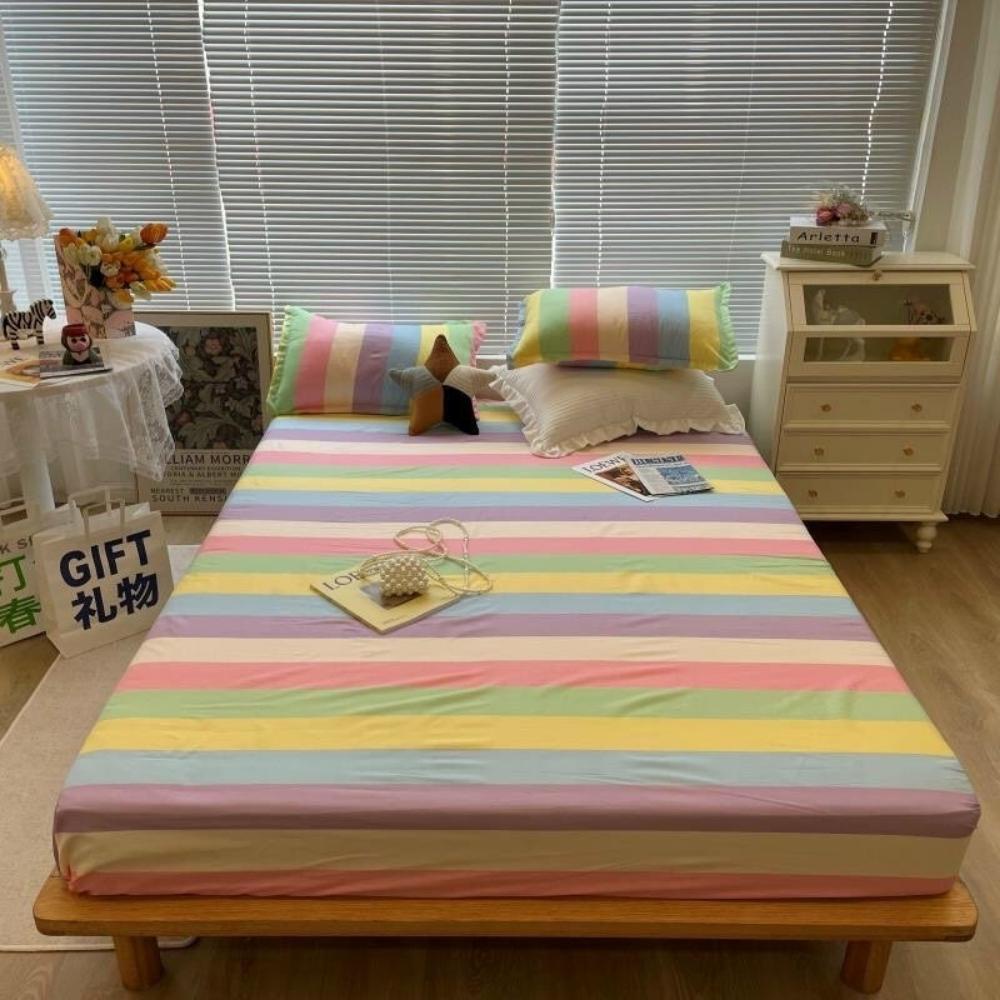 Bộ 3 món ga giường kèm vỏ gối cotton poly drap bo chun đủ mọi kích thước Otama Bedding