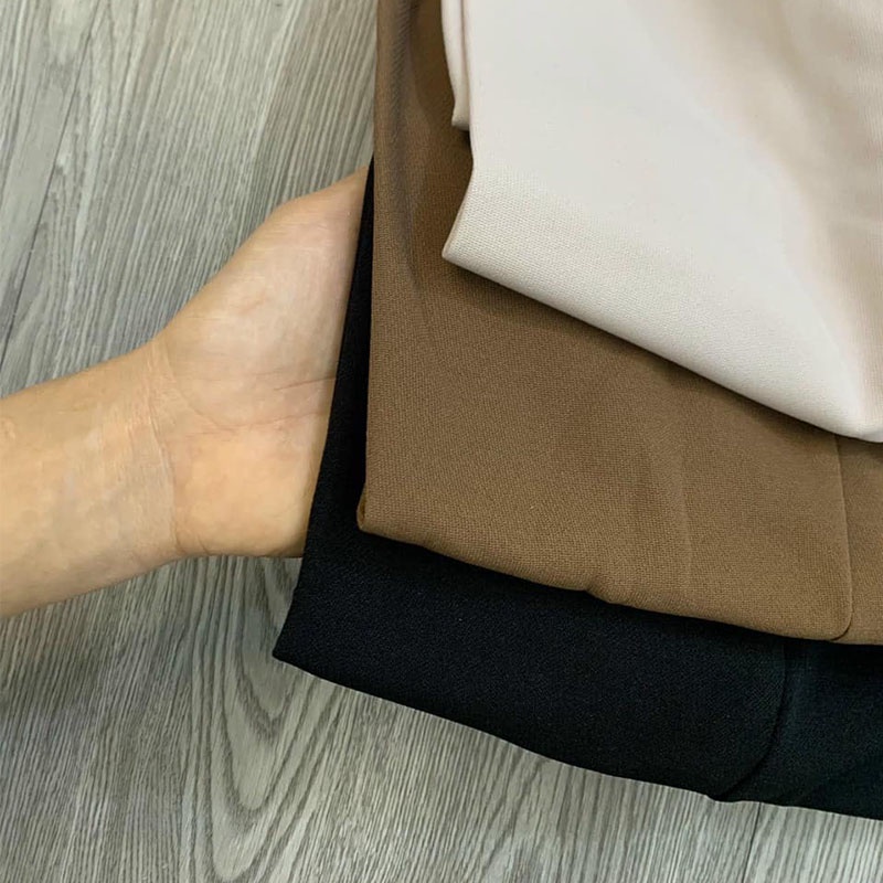 Quần baggy nữ cạp cao 2 khuy bọc dáng dài quần tây công sở chuẩn form tôn dáng M088