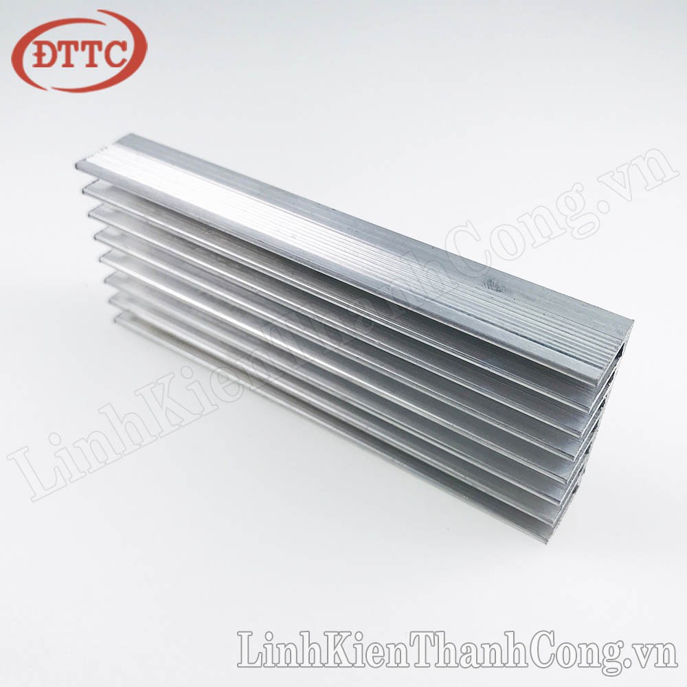 Nhôm Tản Nhiệt 8 Cánh 125x45x17mm