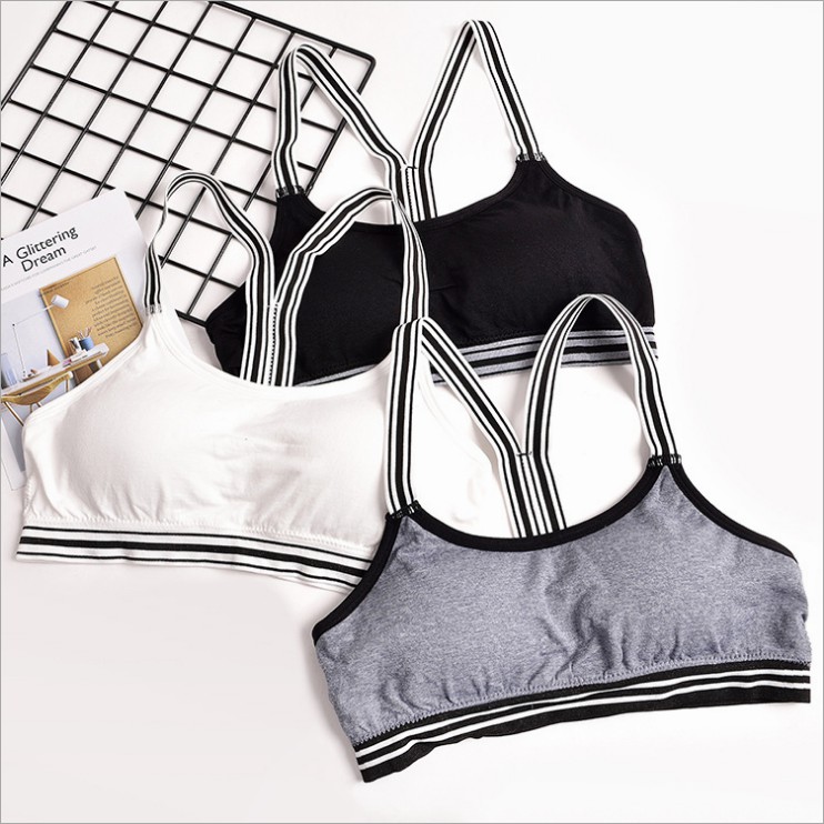 Bra Kẻ Sọc Kèm Mút Nâng Ngực Cho Phái Nữ