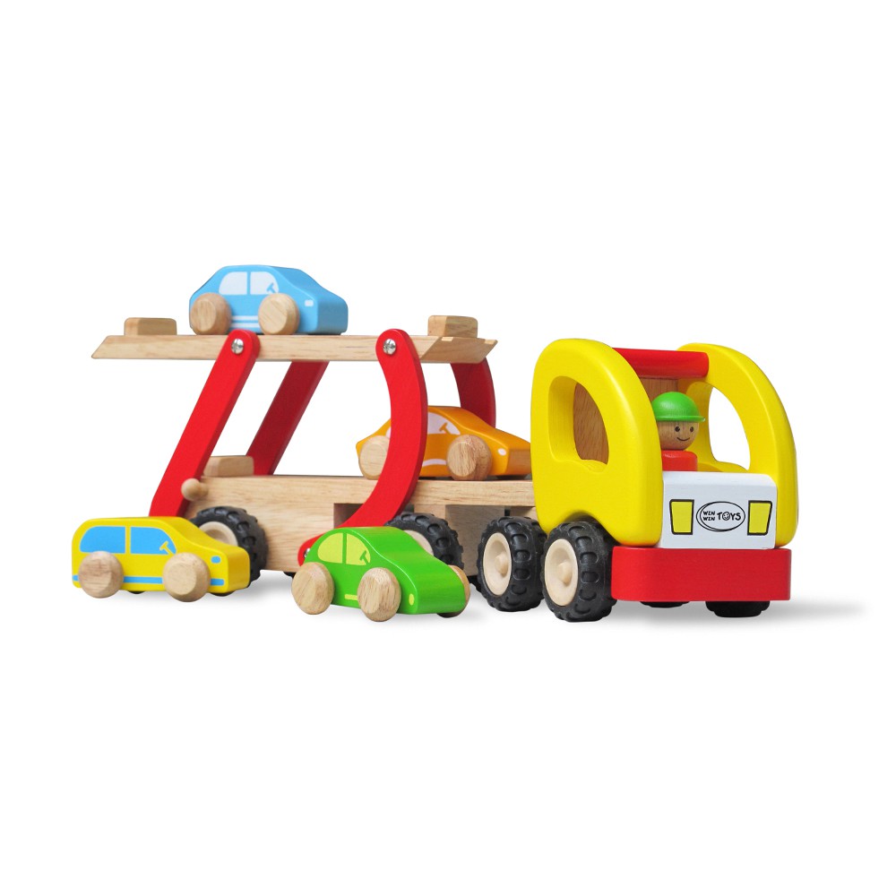 Đồ chơi gỗ Winwintoys - Xe hai tầng 67292