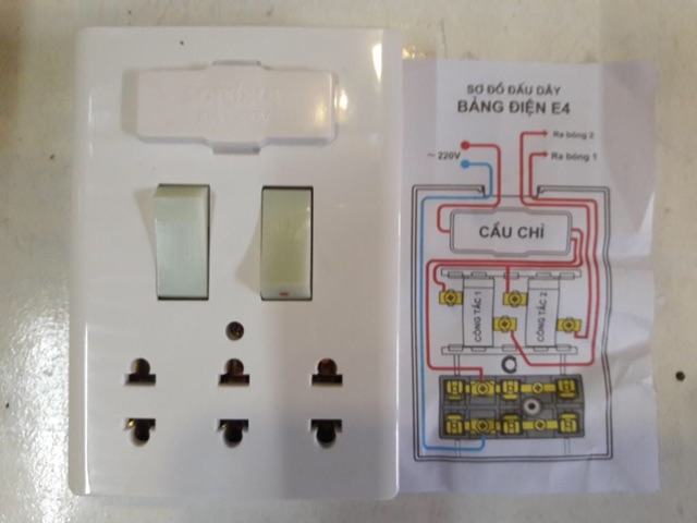 Bảng điện cao cấp E4 Sopoka