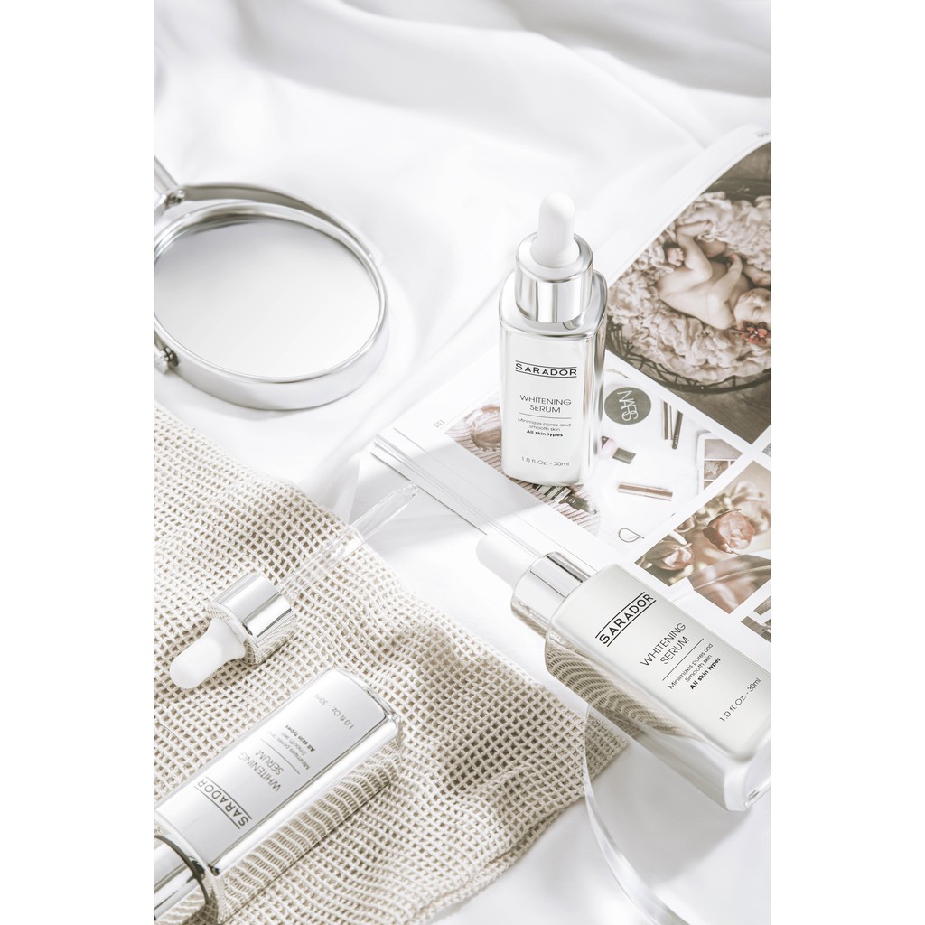 Sarador Whitening Serum trắng da, tái tạo collagen, mờ thâm, se lỗ chân lông, đều màu da dành cho da khô, da lão hóa | BigBuy360 - bigbuy360.vn