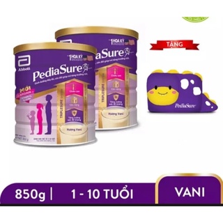 Bộ 2 lon sữa PediaSure BA 850g tặng kèm quà ngẫu nhiên tự chọn