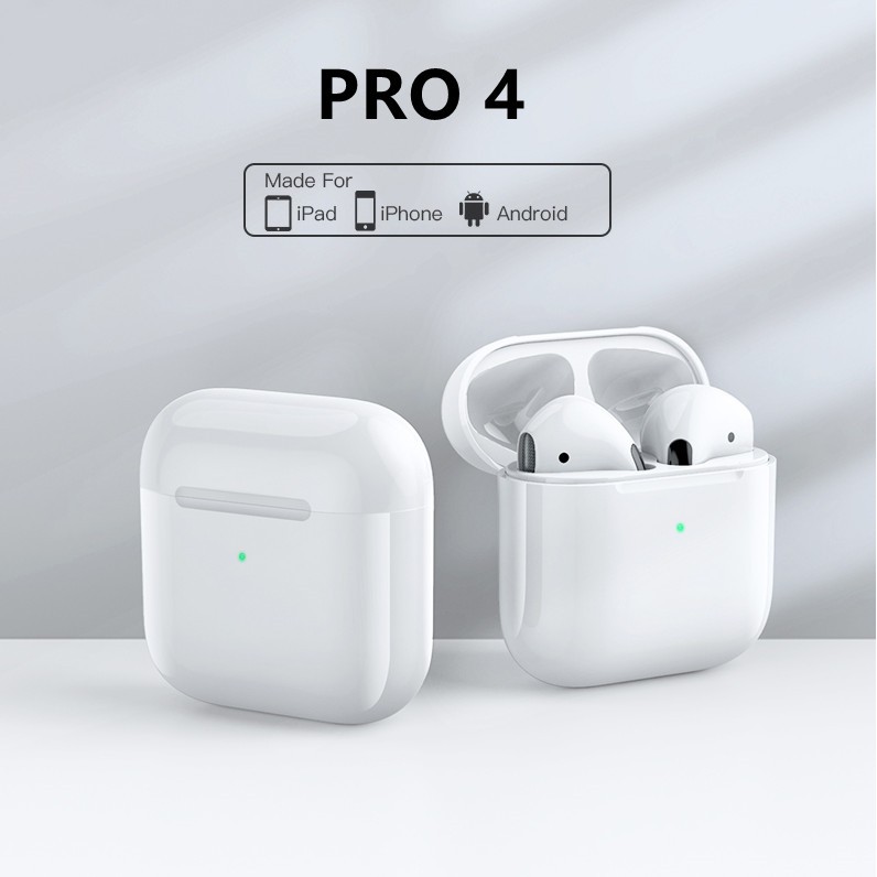 Tai nghe bluetooth tws pro4 nhỏ không dây hifi phong cách thể thao cho android và iphone