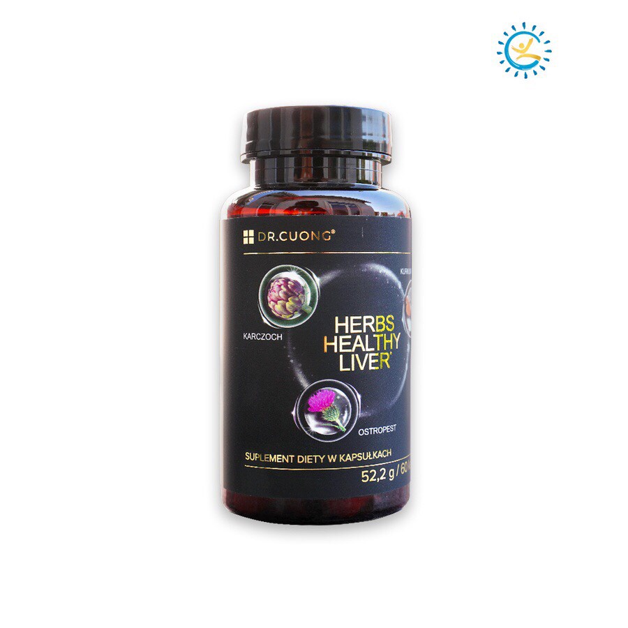 Herbs Healthy Liver Gan Tây Cửa Sổ Vàng - Hỗ Trợ Tăng Cường Chức Năng Gan