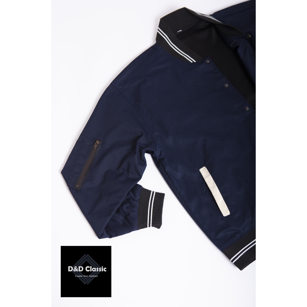 Áo khoác Bomber DD Classic Bacsic V2 Unisex