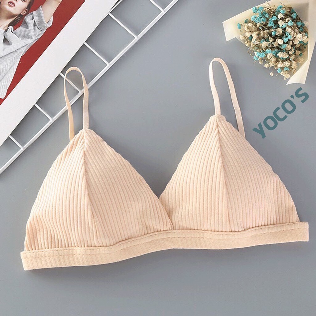 Áo ngực không gọng YOCO'S, áo lót không gọng dây mảnh cài sau BRA013-Smartlife365