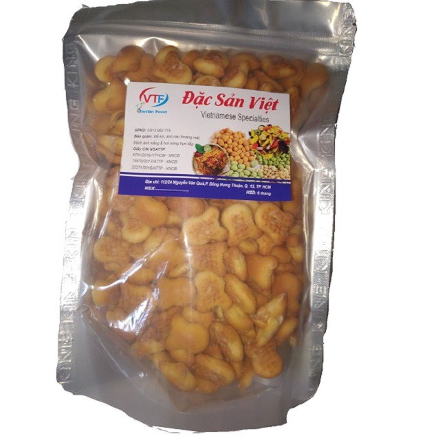 Bánh Gấu Nhân Kem Viettin Mart 500g