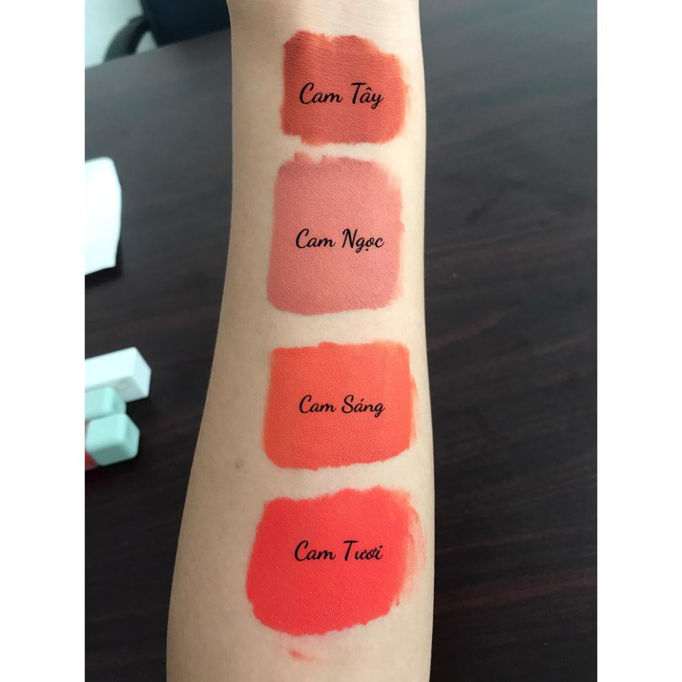 [05 Cam Tươi] Son Kem Lì Dolly Super Matte Không Chì Màu Cam Tươi Tách Sét | BigBuy360 - bigbuy360.vn
