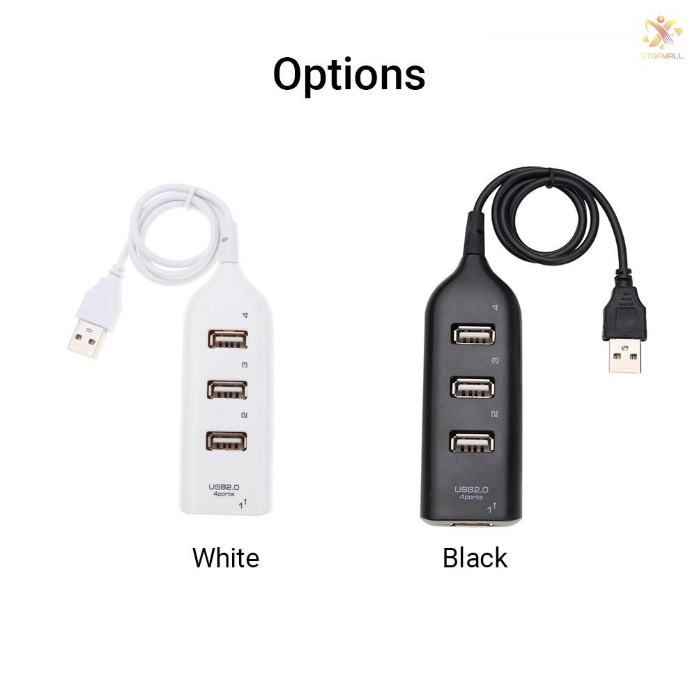 Bộ Chia 4 Cổng Usb 2.0 / 1.1 Tốc Độ Cao 480mbps