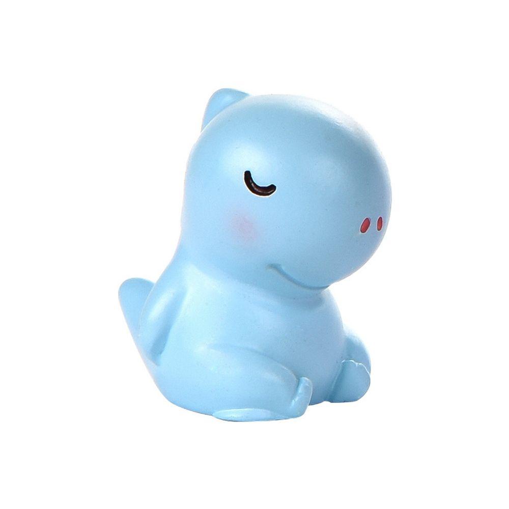 YIYU Mô Hình Khủng Long Hoạt Hình Mini Dễ Thương Trang Trí Tiểu Cảnh