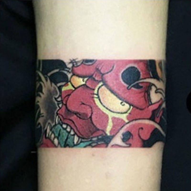 Hình Xăm Dán Trang Trí Cơ Thể Kiểu Vòng 15 Ngày Chống Thấm Nước Lâu Trôi In Họa Tiết Prajna Cho Nam Nữ