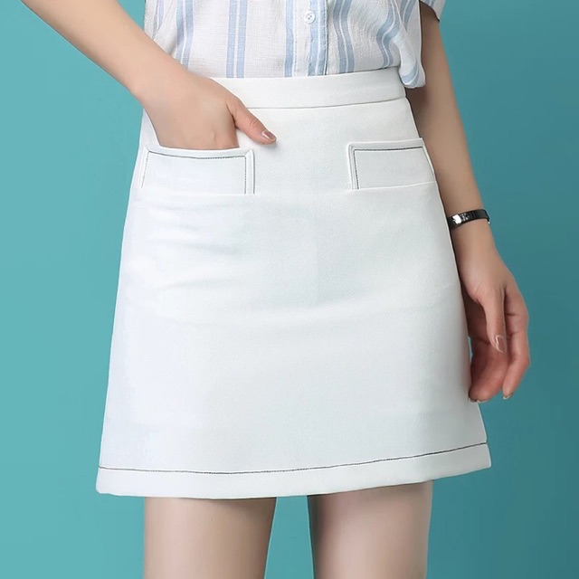 Chân Váy Chữ A Ngắn Chân Váy Ngắn Công Sở Tới Gối