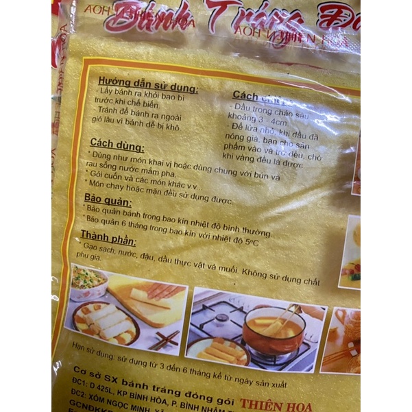 Đặc sản bánh tráng đa nem Thiên Hoa - Nghệ An