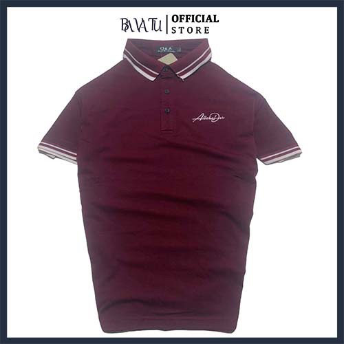 Áo polo nam chữ ký BAVATU hàng thiết kế chất liệu vải thun cotton mát mịn chống nhăn thấm hút mồ hôi mặc siêu mát | BigBuy360 - bigbuy360.vn