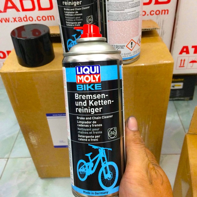 Xe Đạp - Liqui Moly Bike Brake & Chain Cleaner 6054 Dung Dịch Vệ Sinh Sên - Phanh Đĩa Xe Đạp Cao Cấp Made in Germany