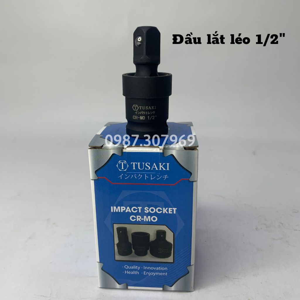 Đầu lắt léo 1/2"-3/4"-1inch TUSAKI hàng cao cấp