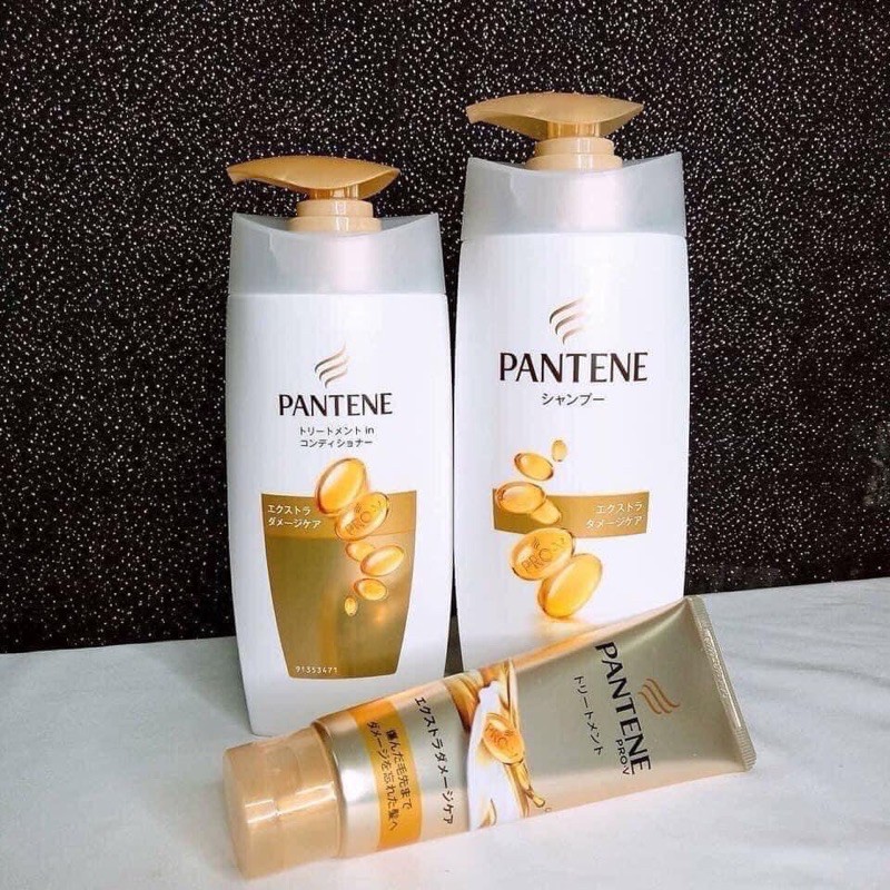 SET DẦU GỘI-XẢ-Ủ TÓC PANTENE NHẬT