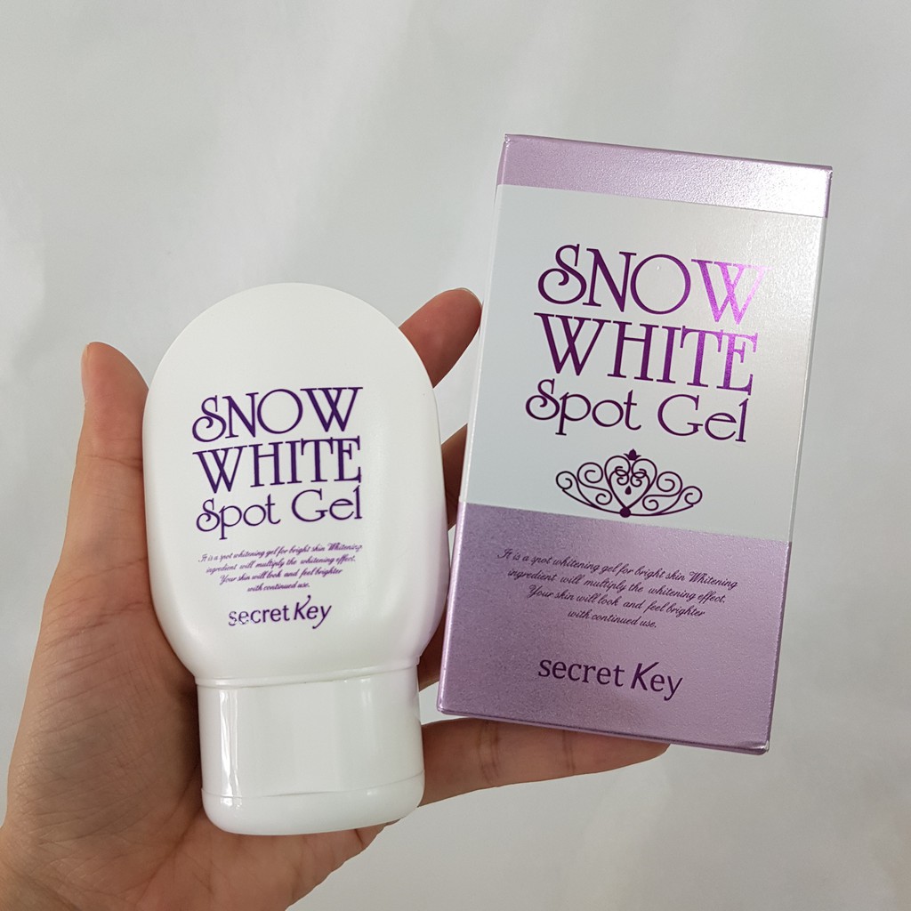 Gel Làm Mờ Thâm và Dưỡng Trắng Cơ Thể Secret Key Snow White Spot Gel 65g