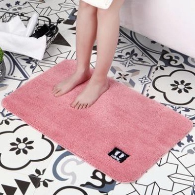 Thảm Bàn Chân Len mịn thấm hút tốt Size 40*60Cm. ĐT.Lv