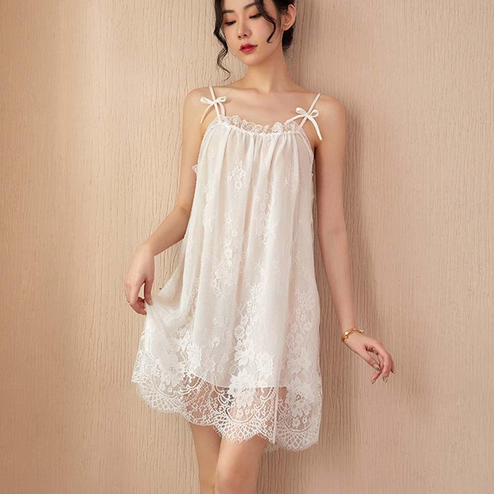 Đồ ngủ Hai Dây Phối Ren Quyến Rũ Dành Cho Nữ
